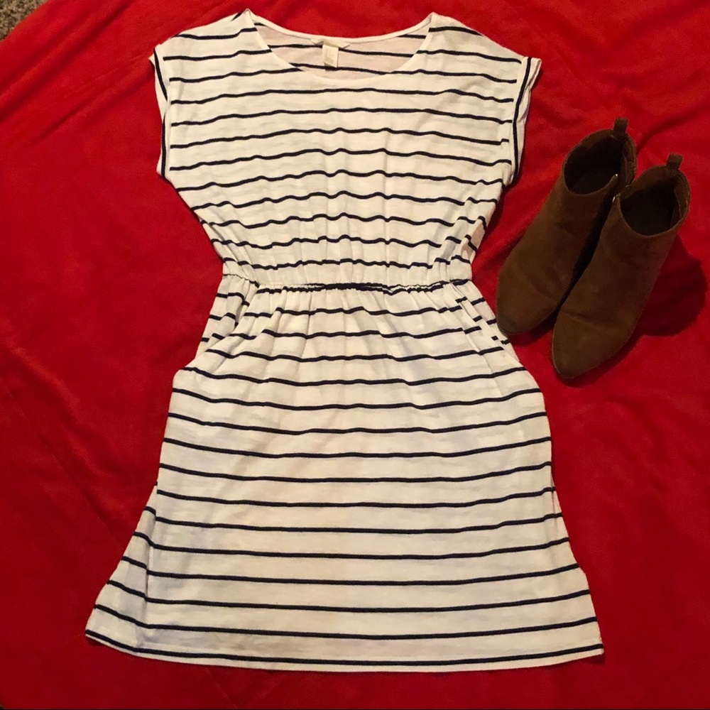 Striped T-shirt Dress